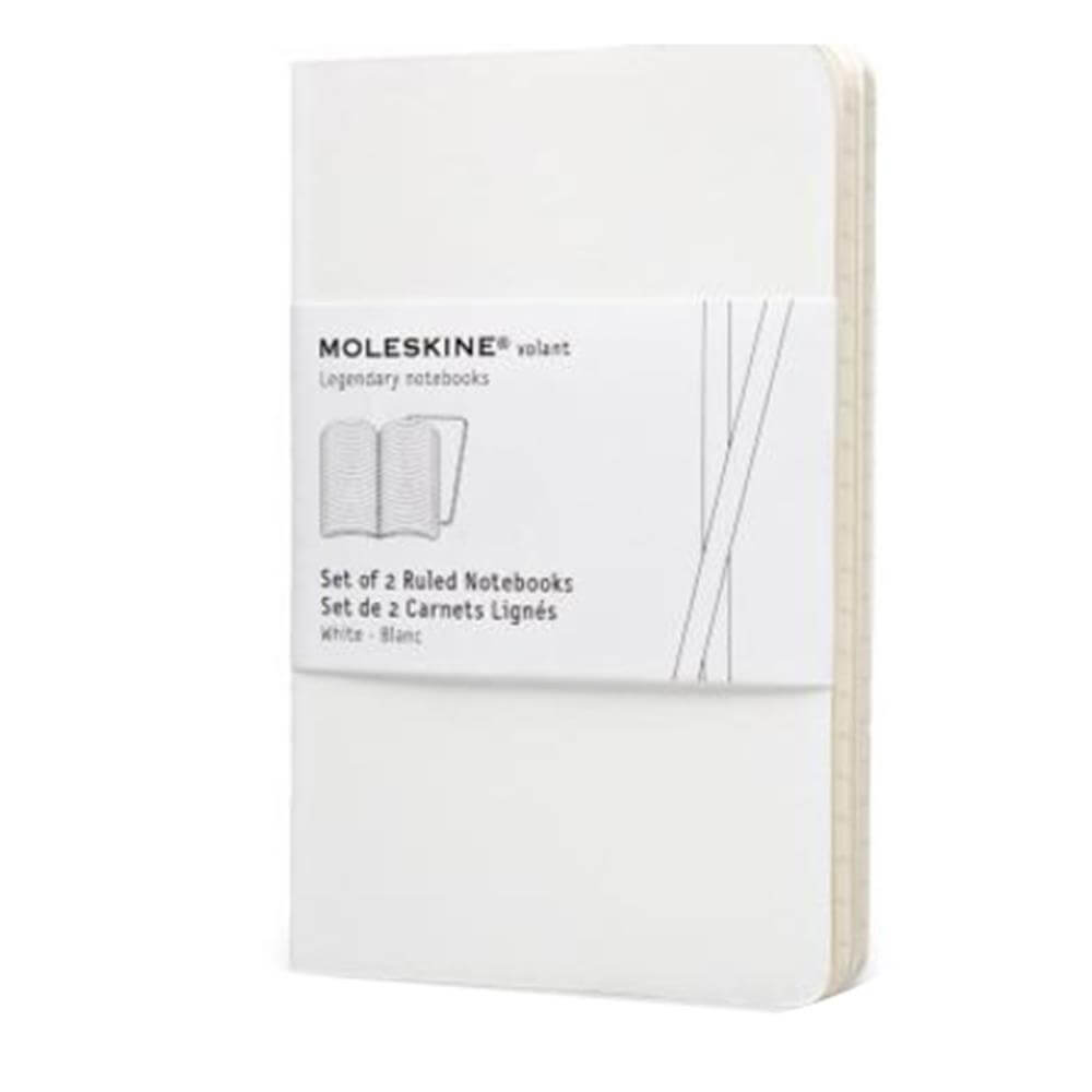 Moleskine Volant Pocket Ruled Notebooks - Set of 2